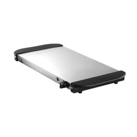 Electric Warming Tray, Food Warming Trays for Buffet, Warming Trays with Adjustable Temperature Control, Portable Stainless Steel Food Warmer